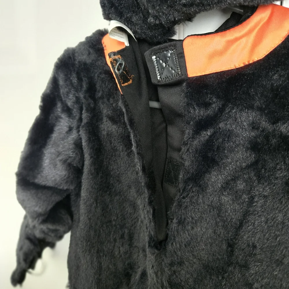 Cuddly Black Cat Costume - Baby Size 0-6 Months